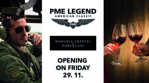 We are opening a new PME Legend and Bohemia Crystal store