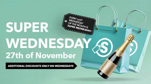 Every last Wednesday of the month is SUPER WEDNESDAY