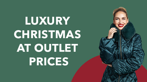 Luxury Christmas at outlet prices