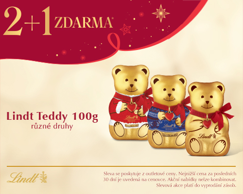 LINDT RETAIL TEDDY 21 500x400 CZ OUTLET