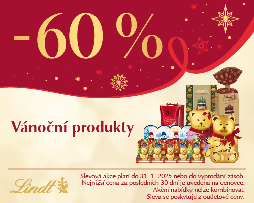 Lindt Xmas sell out 60 banner 500x400px CZ outlet